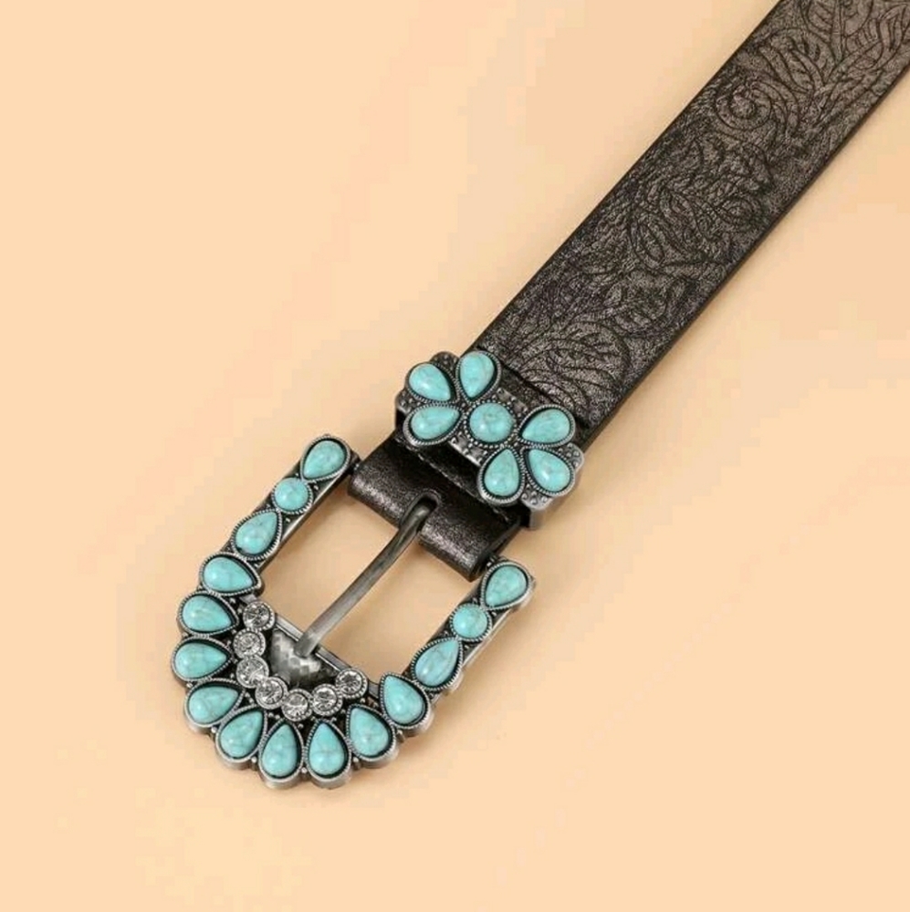 Turquoise Western Belt